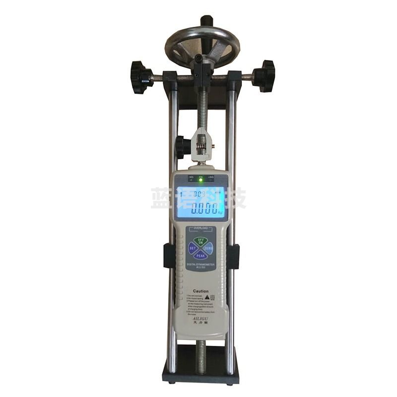 千石 拉力试验机台推拉力计拉压力仪弹簧测力计卧式立式机架 卧式机架 教学仪器