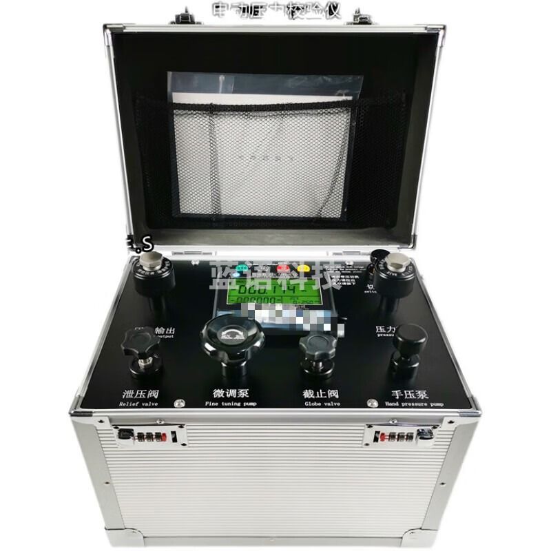 箱式压力校验仪压力校验仪表便携式气压源 ±40KPA 教学仪器