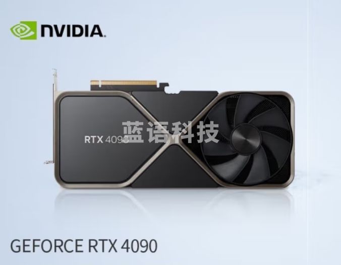 英伟达（NVIDIA）Geforce定制公版涡轮卡双宽企业级GPU深度学习AI推理训练服务器计算卡 RTX4090 24G 原厂公版盒装
