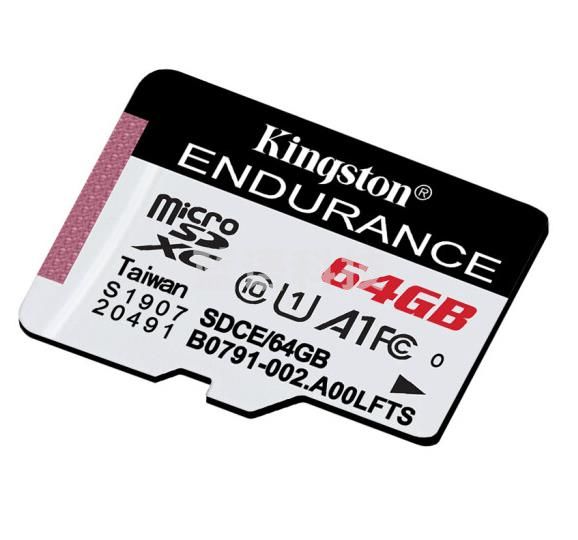 金士顿（Kingston）64GB TF（MicroSD）存储卡 U1 C10 A1