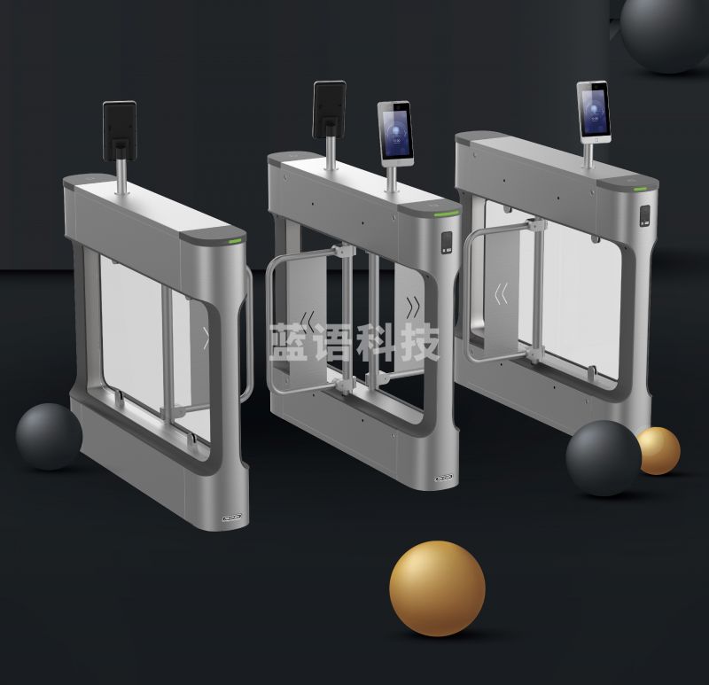 海康威视 DS-K3B311 人脸识别 门禁通道 人行道闸机 双通道套装