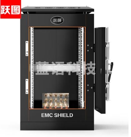 跃图网络服务器保密机柜电磁干扰防泄漏涉密机柜C级电磁屏蔽机柜1.2米20UACE.7020-C