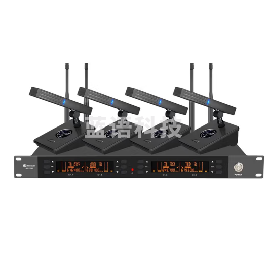 麦谷（Micgrain）MG5840 一拖四无线话筒 方杆