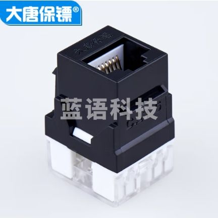 大唐保镖 六类千兆 网络面板模块 DT2803-6