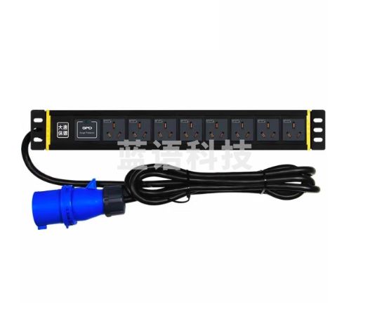 大唐保镖 pdu机柜插座 防雷插座8位32A电源插排HP7703-32A