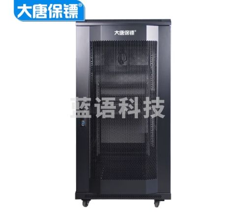 大唐保镖 网络机柜 22u标准19英寸1.2米高600深 板材1MM厚弱电交换机监控UPS网络机柜加厚 K3 6622