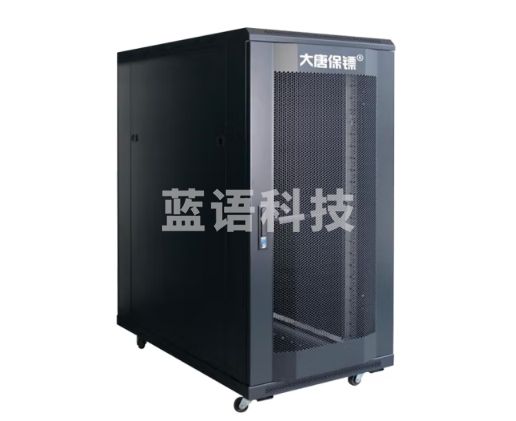 大唐保镖 机柜 1.2米高 1000深 19英寸标准宽板材1MM厚 22u服务器机柜 K36022