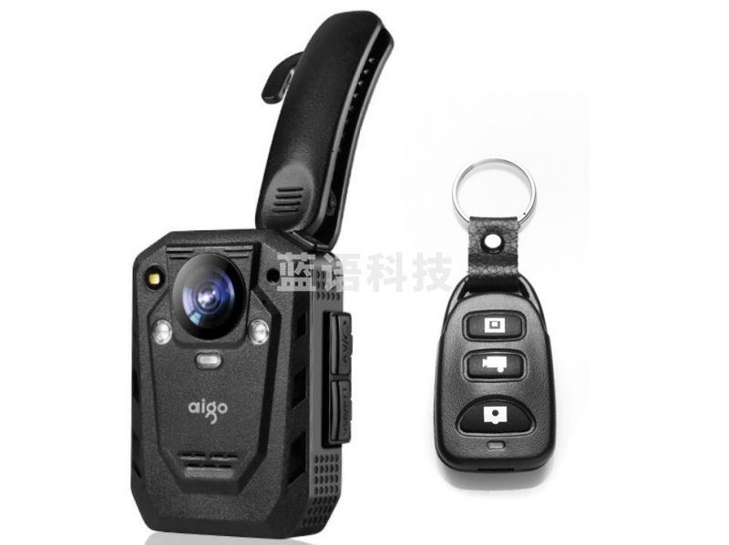 爱国者DSJ-T6高清夜视胸前佩戴记录仪15米无光夜视超长续航执法记录仪 T6-128G