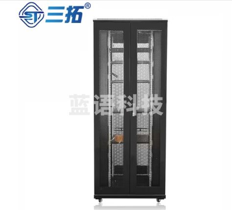 三拓 机柜2米42U高800宽1200深 网络服务器机柜 加厚板材ST.81242