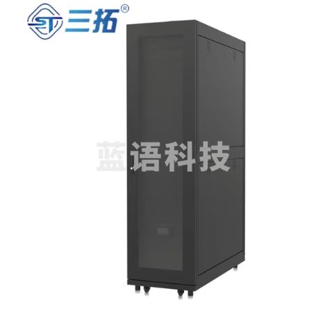 三拓 智能一体化微模块服务器机柜UPS电源空调恒温电流电压监测门禁烟雾照明动环定制 YT-6042PUK