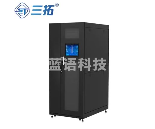 三拓 智能一体化微模块服务器机柜UPS电源空调恒温电流电压监测门禁烟雾照明动环定制 YT-8042P