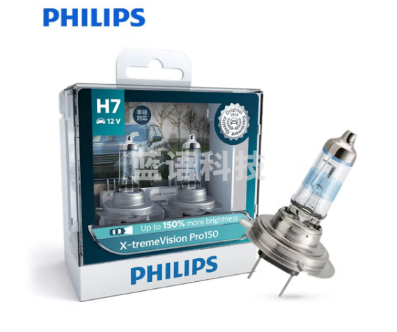 飞利浦新夜劲光汽车灯泡H4H7H11近光灯   H7 新夜劲光+150% 功率55W