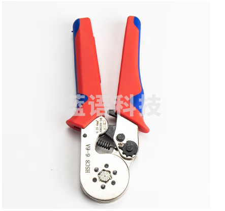 海斯迪克 HKHE-046 管型端子压线钳 预绝缘线鼻子 自调式压接钳 HSC8 6-6A(0.25-6m㎡)