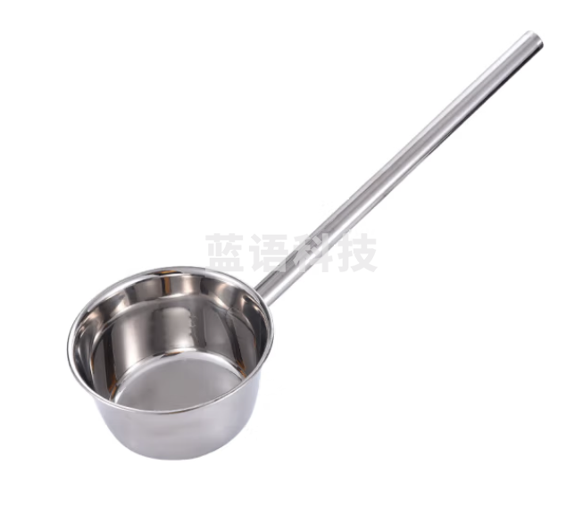 不锈钢长柄水舀水瓢 大汤勺粥勺直径18cm手柄35cm(把)