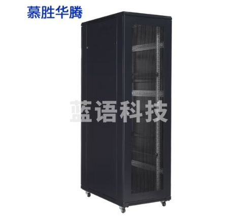 慕胜华腾G1.6046 服务器机柜1米深46u19英寸标准监控交换机网络加厚服务器机柜