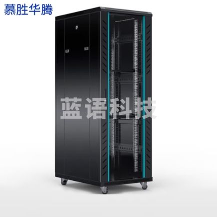 慕胜华腾 TS.6037 1.8米高服务器机柜37u监控交换机19英寸标准1000深服务器网络机柜