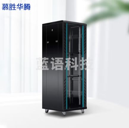 慕胜华腾 TS.6637 1.8米高600深37u标准监控交换机弱电网络机柜