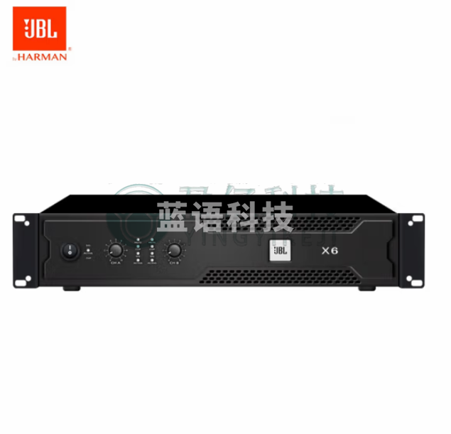 JBL 功放 卡拉OK 专业后级功放 设备 舞台 KTV 会议功放 家用功放 X6纯后级功放一台
