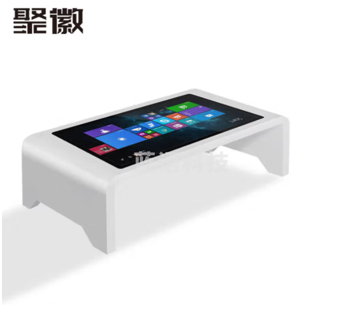 聚徽 智能触摸屏茶几多媒体互动查询电容触控一体机多功能触摸屏广告桌游戏娱乐KTV点歌商务洽谈桌32英寸