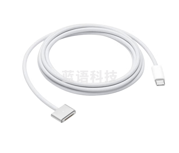 Apple/苹果 MLYV3FE/A  USB-C转MagSafe 3编织充电线-2米 适用于MacBook