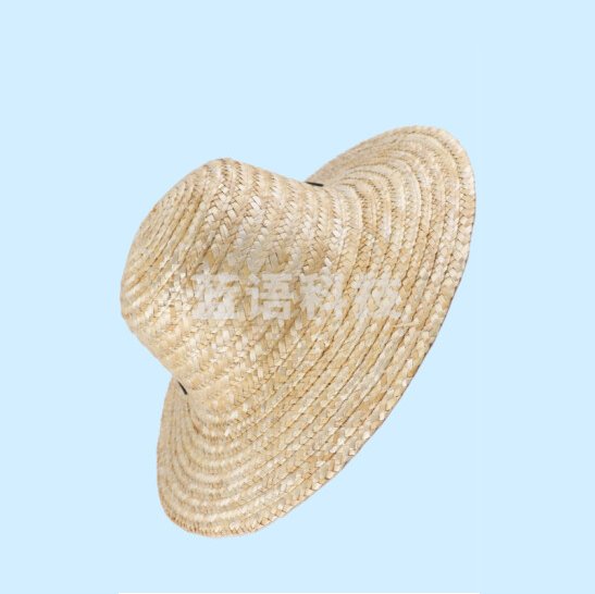 夏季农民草帽 防晒遮阳帽 大沿麦秆草编帽