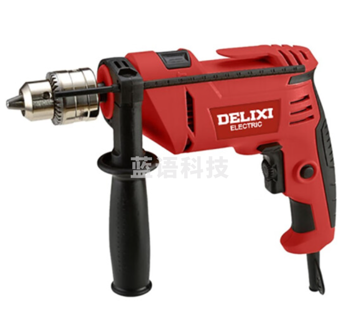 德力西 冲击钻 工业级电钻冲击钻平钻多功能两用电钻电动螺丝刀混凝土开槽钻孔破壁电动工具 710W工业级冲击钻