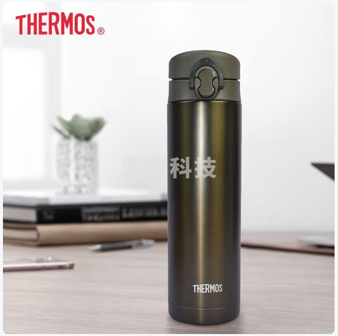 膳魔师保温杯男女不锈钢学生杯盖水杯户外车载杯JNF-500 NCGY灰色 IWZS10130937119270