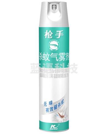 枪手 喷雾杀虫气雾剂 防蚊飞虫喷雾剂 驱杀 苍蝇蚊虫灭蚊神器杀蟑螂 无香型