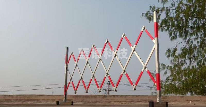 不锈钢伸缩围栏 围网隔离防护栏栅栏 移动折叠式 长1.2m宽2.5m  DXRF07311701585794