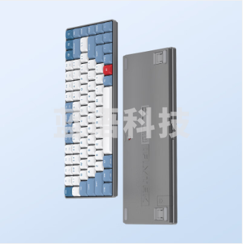 科大讯飞AI智能键盘D1 机械键盘 AI写作问答智能PPT 全键无冲 三模连接 星火版 红轴