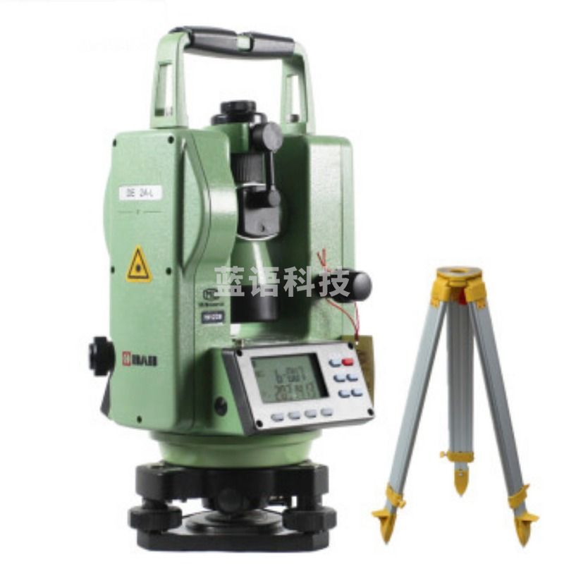 品思格  高精度激光电子经纬仪单双上下激光红光指向角度垂直室 DE2A-L上下红主机+铝脚架 测绘专用仪器