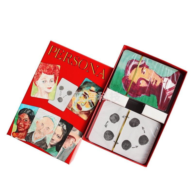 伍贰伍 WEW-XLKP 心理咨询室人像卡PERSONAA原版OH卡牌心灵图卡桌游卡牌（单位：件）