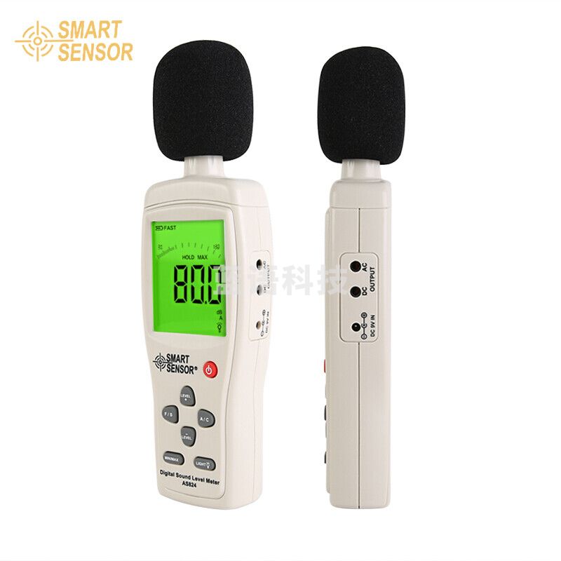 希玛 AS-824分贝仪 工业噪音仪/声级计 数字噪音测试仪高精度