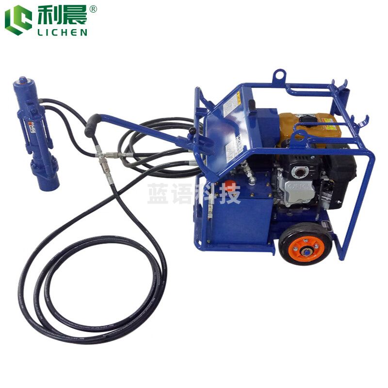 利晨 WX-200 汽油气动打桩机 防汛植桩机