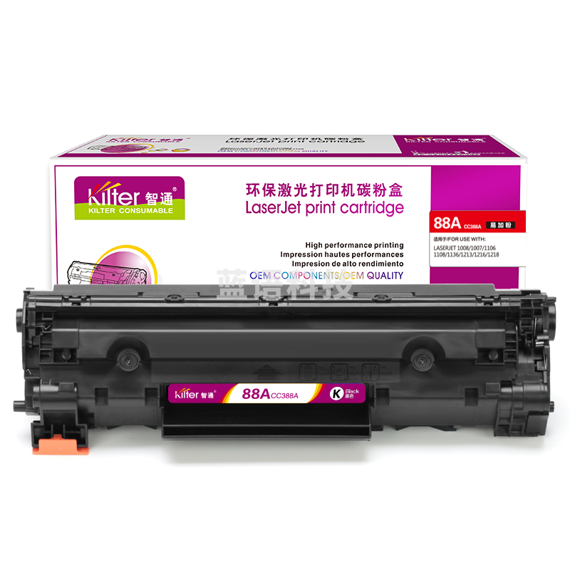 智通ZT CC388A黑鼓(适用HP P1007 P1008 1106 1108 1213MFP 1136MFP)