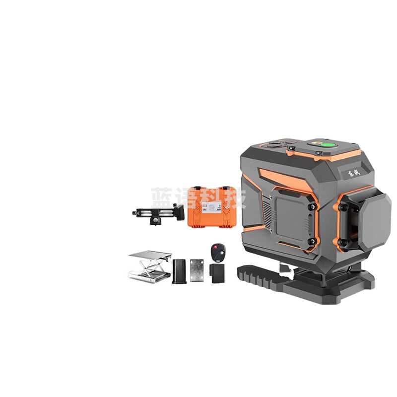 东成 绿光8线水平仪 激光水平尺标线仪 投线仪 FF-8L