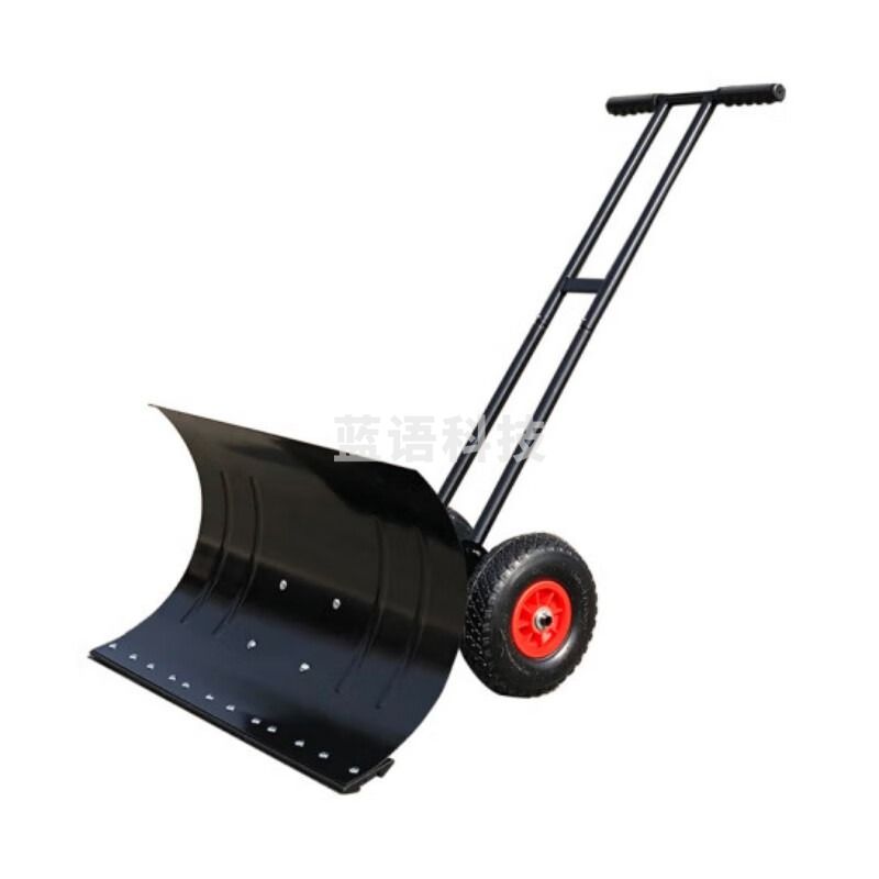 航天电器 玉柴/YUCHAI GROUP 毅伟轮式手推雪铲雪锹铲子铲雪工具推玉米稻谷推雪板神器双杆款1米宽 机械制造设备 测绘专用仪器