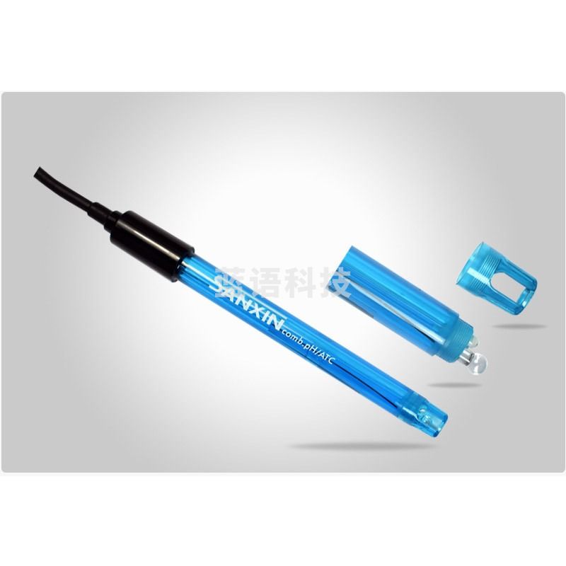 力辰科技 上海三信201T-S pH复合电极 201T-M塑壳pH三复合电极201T-Q 测绘专用仪器