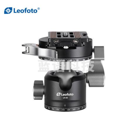 徕图(Leofoto)LH-30PCL 低重心双全景夹座专业球形云台