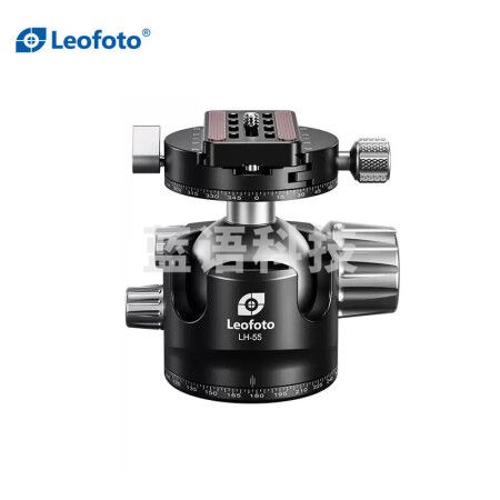 徕图（Leofoto）LH-55R 双全景低重心双开口单反相机摄影摄像球形云台