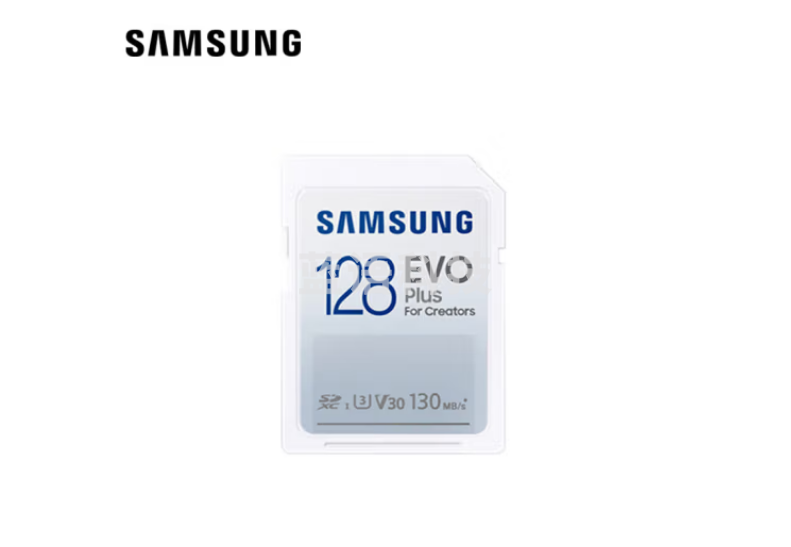三星（SAMSUNG）128GB SD存储卡EVO Plus U1 V10读速130MB/s高速数码相机内存卡MB-SC128K/CN