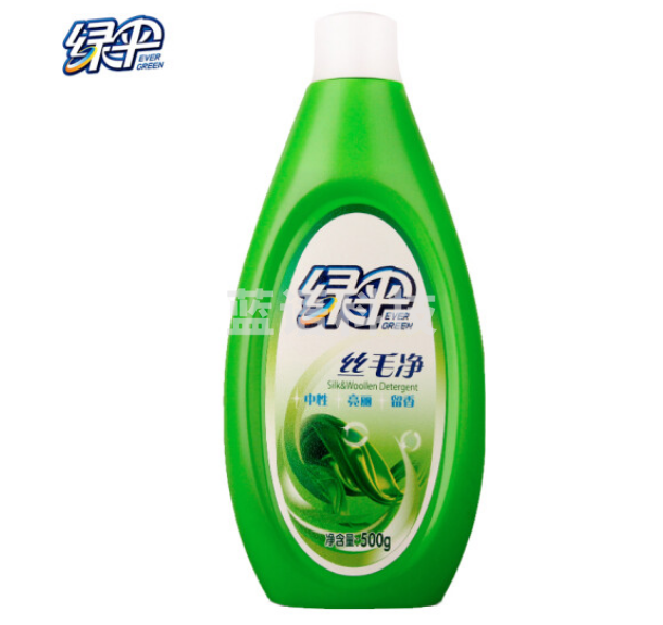 绿伞 丝毛净洗衣液真丝羊绒洗涤剂 500g