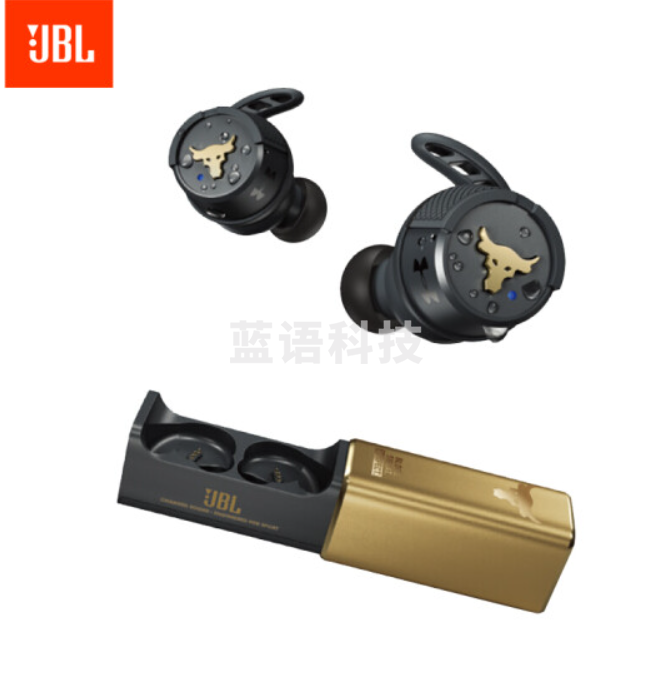 JBL FLASH ROCK 蓝牙耳机 真无线耳机 防水防汗无线运动耳机 苹果华为安卓通用 安德玛联名