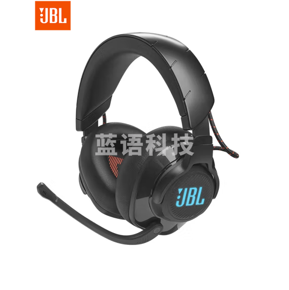 JBL Quantum 610 无线耳机耳麦 专业电竞耳机 环绕音效 黑色