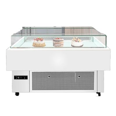 喜莱盛 1.2米凸面款 三明治展示柜冷藏蛋糕展示柜敞开式 寿司柜烘培西点甜品冷藏冰柜熟食柜