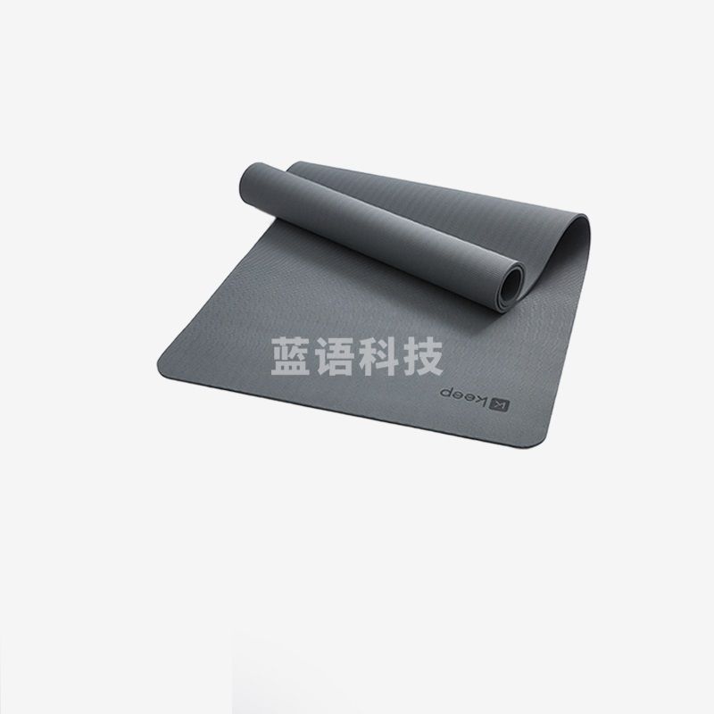 keep 健身垫瑜伽垫183*80cm防滑加长运动垫男女加厚7mm厚 灰色/蓝色/樱桃粉 可选