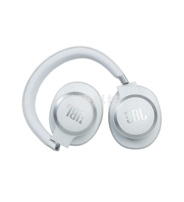 JBL LIVE 660NC 白色 自适应主动降噪蓝牙耳机 立体声通话头戴式无线耳机 苹果安卓手机通用 珍珠白