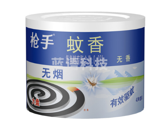 枪手 无烟蚊香 无香 40单盘 家庭装 盘香 驱蚊