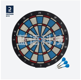 迪卡侬 飞镖盘软式飞镖镖靶室内入门飞镖靶GEOLOGIC软式飞镖盘 38690