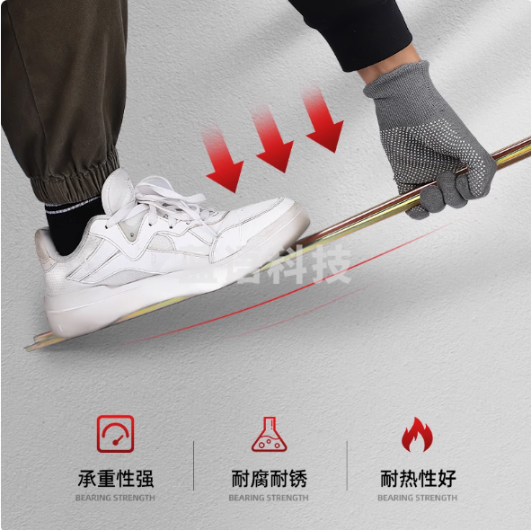 铁导轨条空开卡轨条 国标 厚1 长度1米 宽35mm高7.5mm